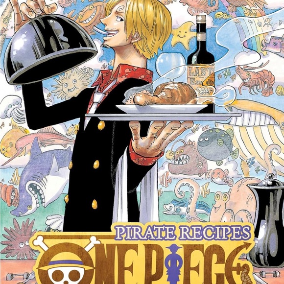 Onepiece Pirate Recipes Cookbook - Vibrant Colors - Picture 1 of 9